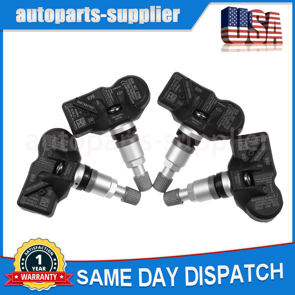 4-piece kit for Volkswagen , for Porsche , for Audi A3, for A8 TPMS tire pressure sensor 5Q0907275B