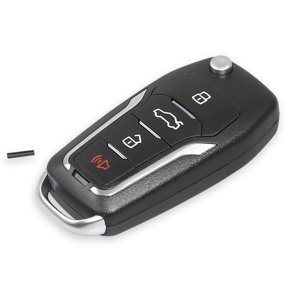5X Wireless Universal Flip Remote Key for Ford Style 4 Buttons XNFO01EN