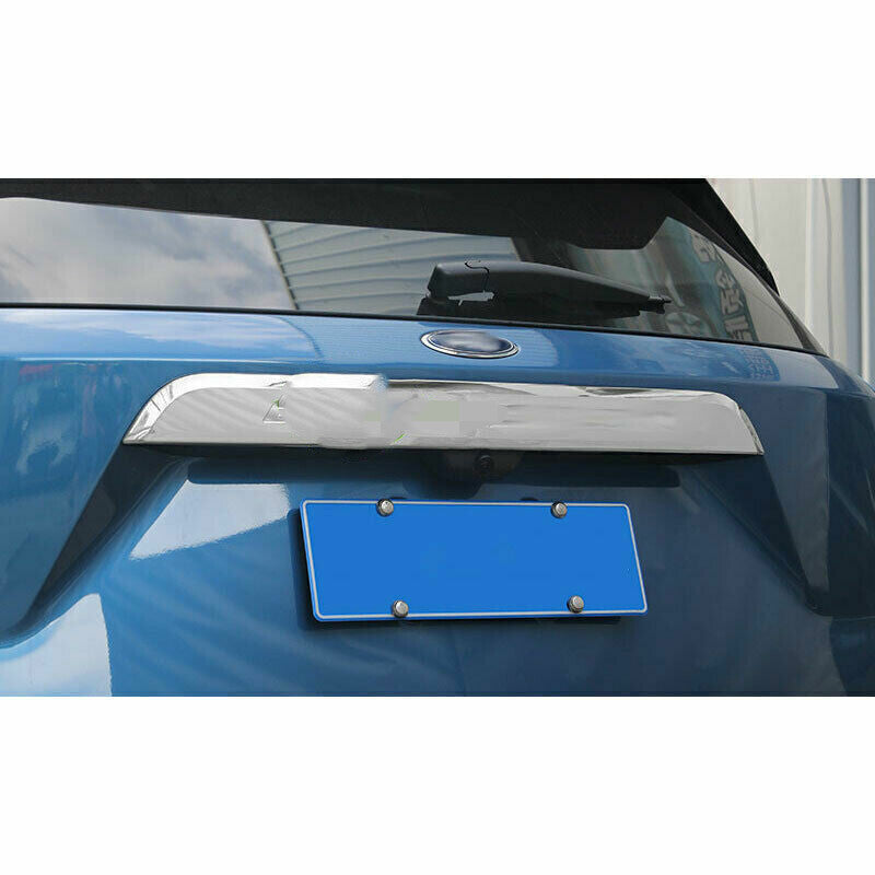 for Ford Explorer 2020-2023 Chrome Car Rear Trunk Lid Tailgate Upper Cover Trim