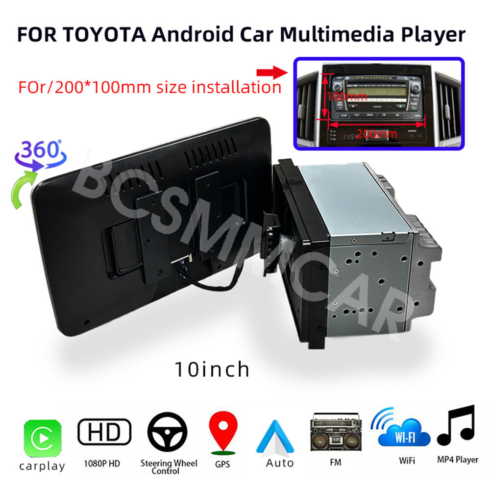 Fit for Toyota for Corolla 1983-2024 Touch Screen Car Stereo Radio GPS Navigation