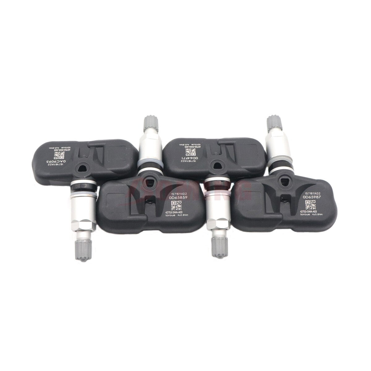 4x TPMS Tire Pressure Monitor Sensor 42753-SWA-A03 Fit for Honda CR-V 2007-2011