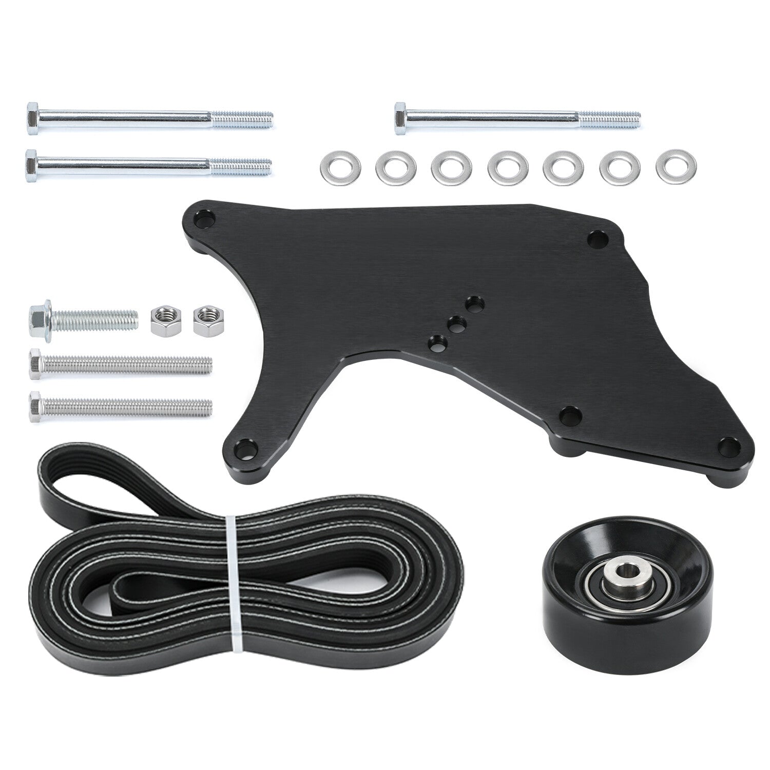 LS Truck Dual Alternator Bracket Kit 1999-2013 4.8 5.3 6.0 6.2L V8 Vortec Engine