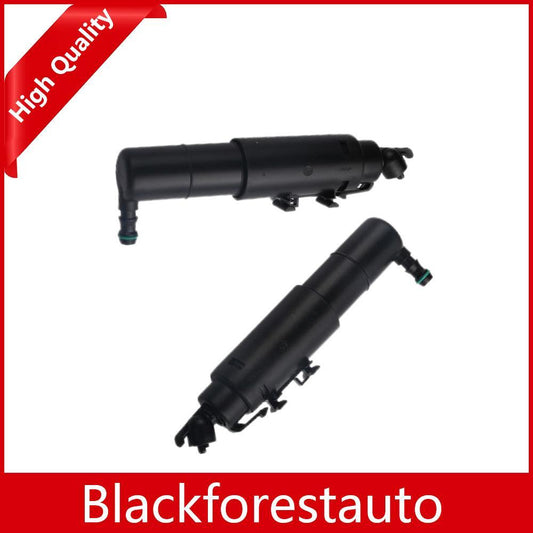 2pcs Black Headlight Washer Nozzle Pump Left Right for 2011-2013 for Mercedes R350