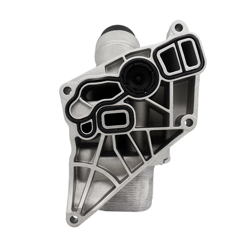 11428596283 Aluminum engine oil filter housing suitable for BMW F15 F20 F25 F26 G01 G02