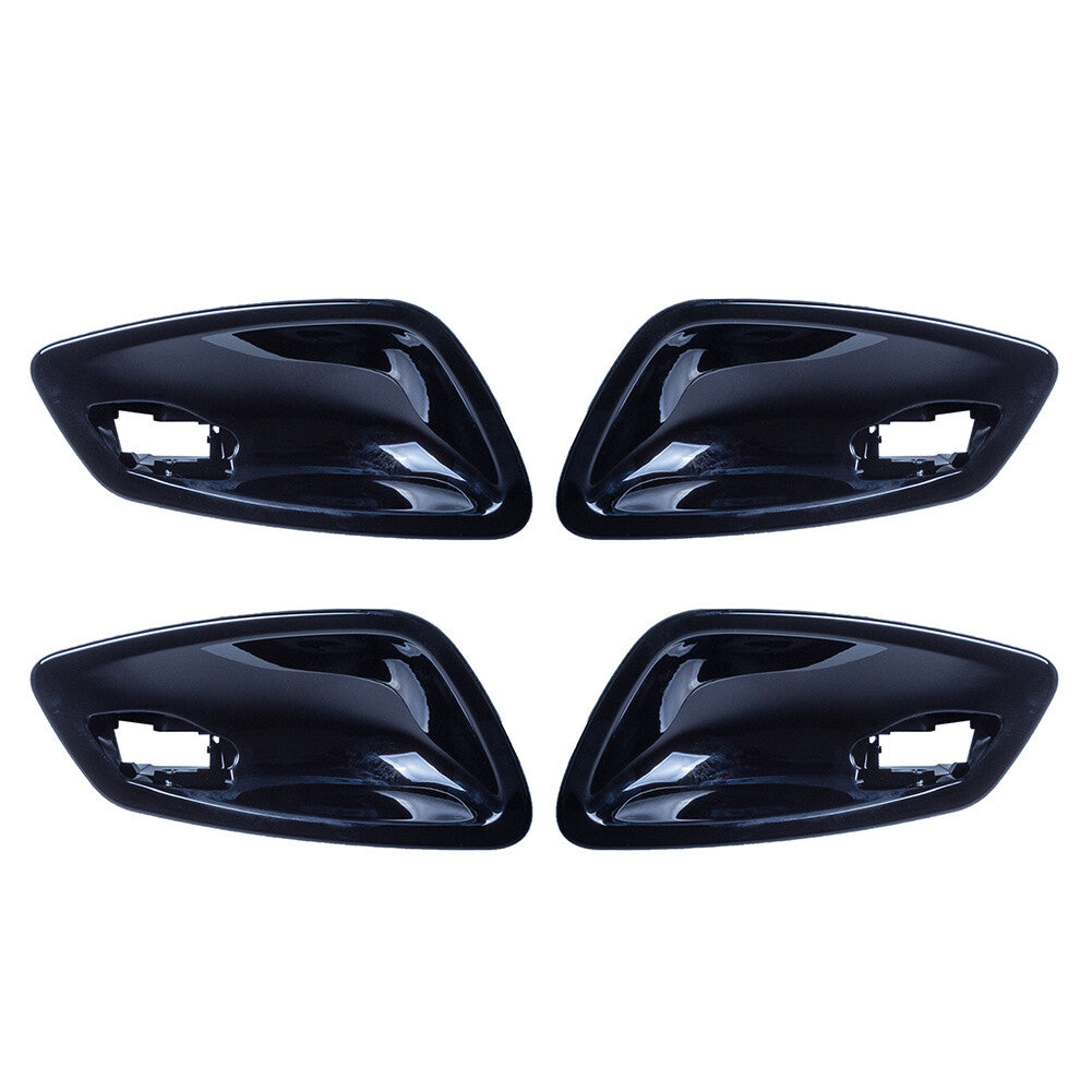 Inner Door Handle Bowl Cover for BMW 3 Series E90 2005-2012 Glossy Black