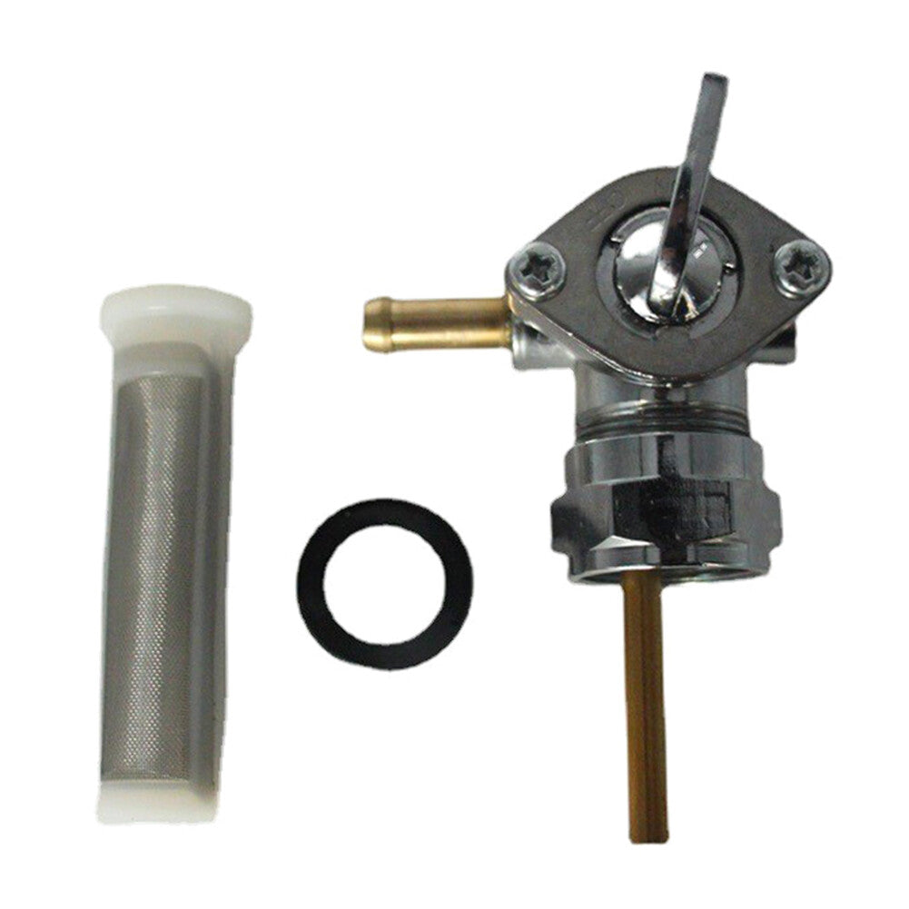 22mm Right Spigot Gas Tank Fuel Valve Petcock Switch for Harley Davidson Dyna