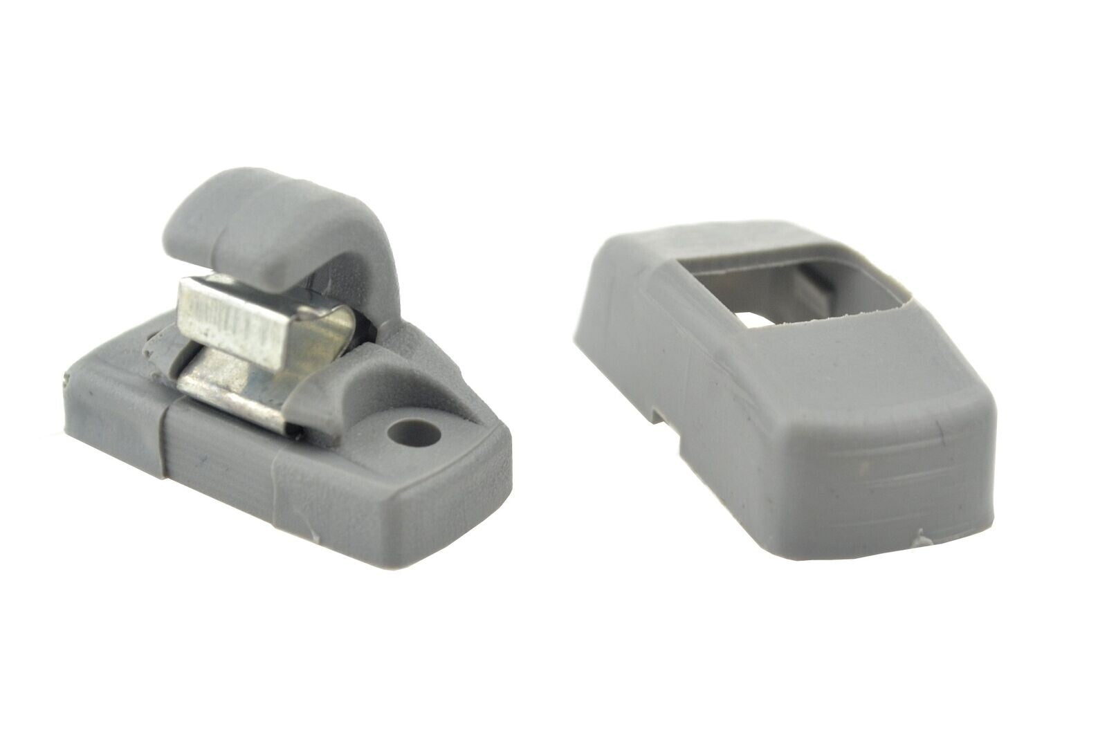 2Pcs for VW for Jetta Beetle Eos for Golf for Passat Grey Sun Visor Clips 3B0857561B