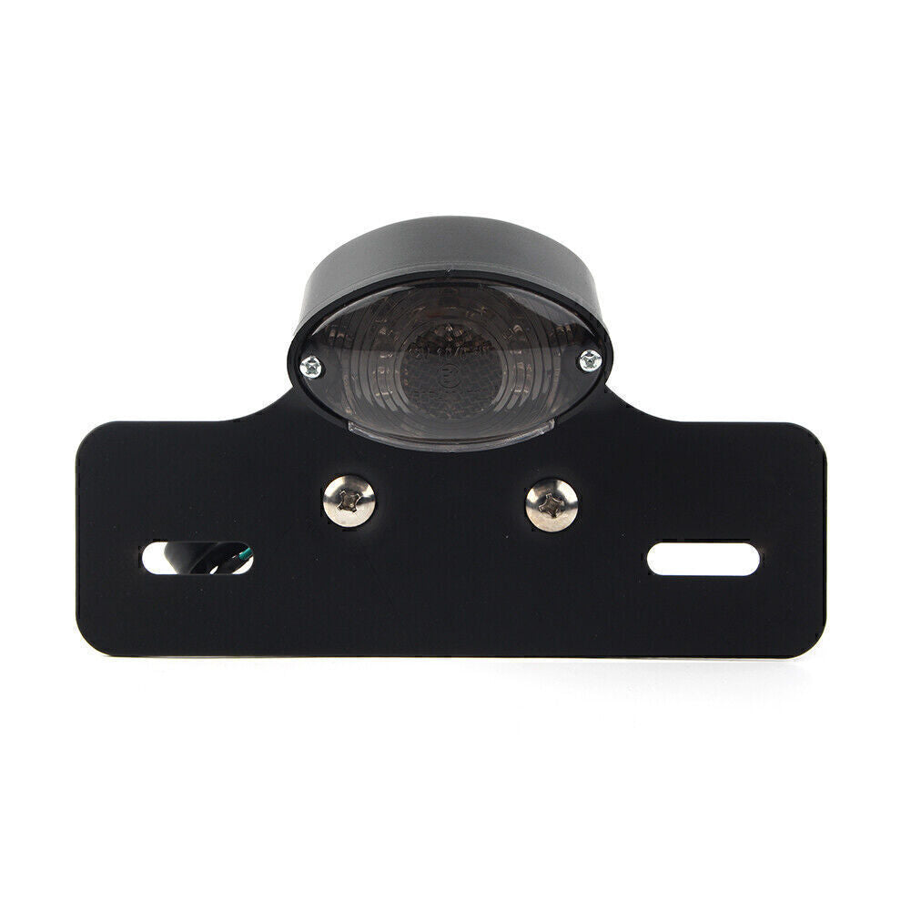 Brake Plate Turn Signal Integrated Tail 12V LED Light Universal Fit Motorcycle