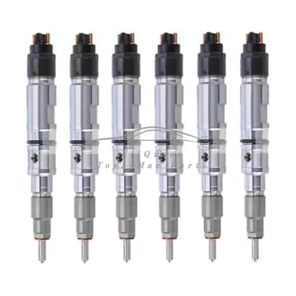 6X Fuel Injector 0445120074 for Renault Engine DXi 7 Truck Midlum 240.12 240.14
