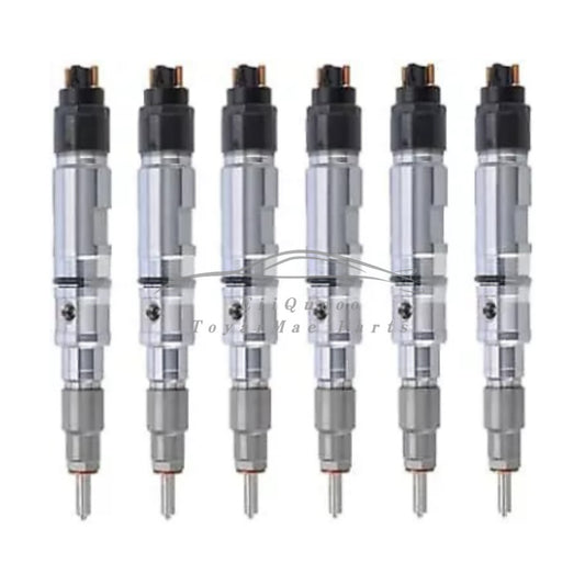 6X Fuel Injector 0445120074 for Renault Engine DXi 7 Truck Midlum 240.12 240.14