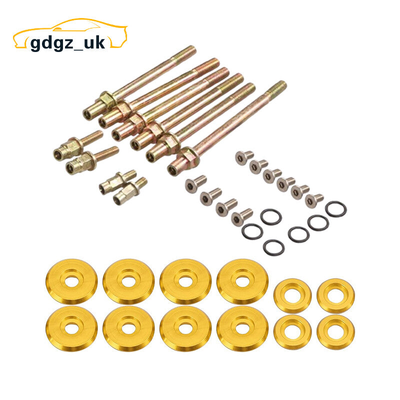 Low Profile Engine Valve Cover Washer Bolt for Acura for Honda for Civic RSX K20 24 Gold