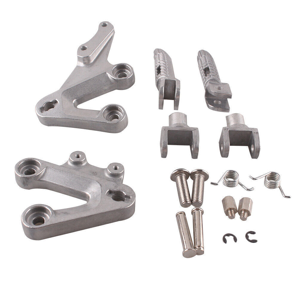 Fit for Suzuki GSXR1000 2003 2004 K3 Front Foot Pegs Rest Pedal Brackets