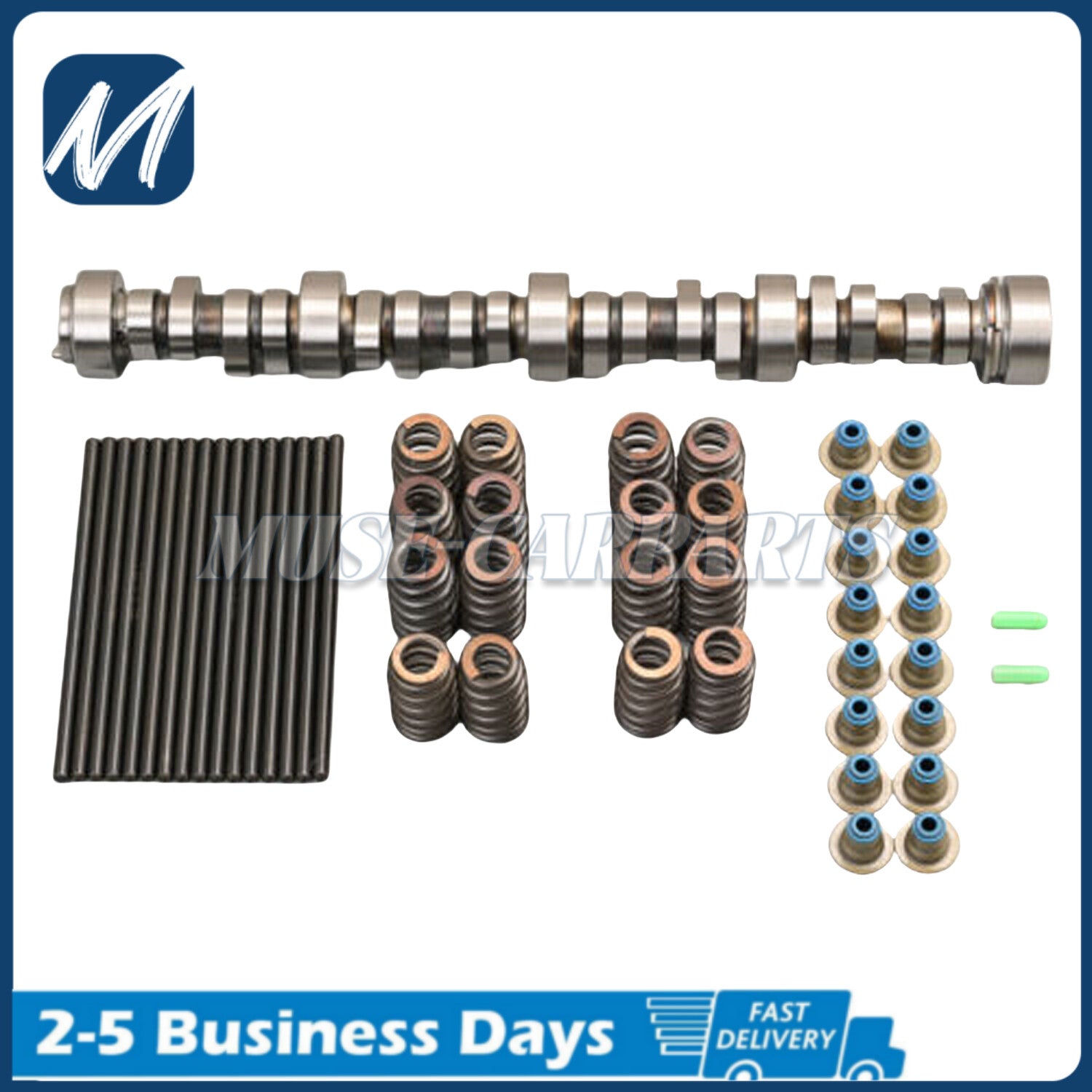 Stage 4 LS Turbo Cam Camshaft Kit w/ Pushrods For LS1 LS2 LS3 4.8 5.3 6.0 6.2L