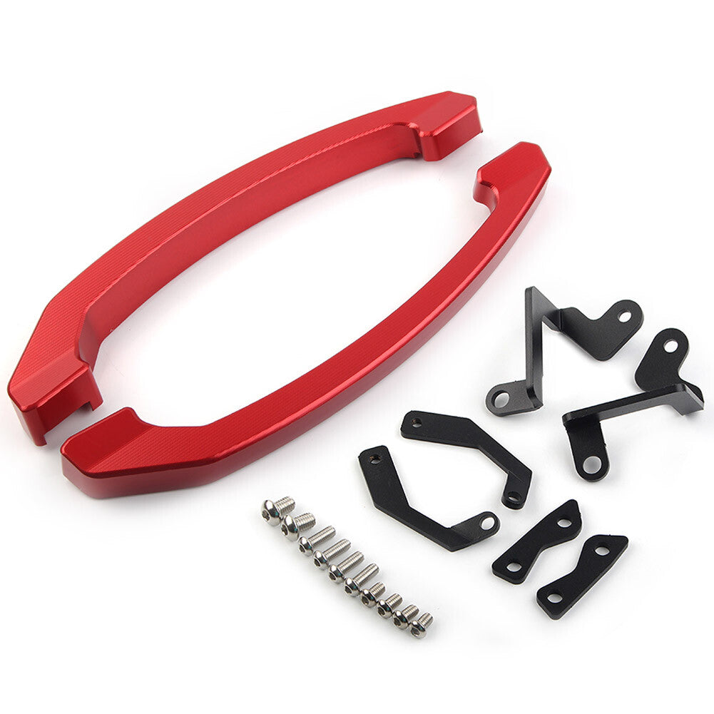 Tail Rear for Seat Passenger Handle Grab Bars for Yamaha MT07 FZ07 2014-2017 Red