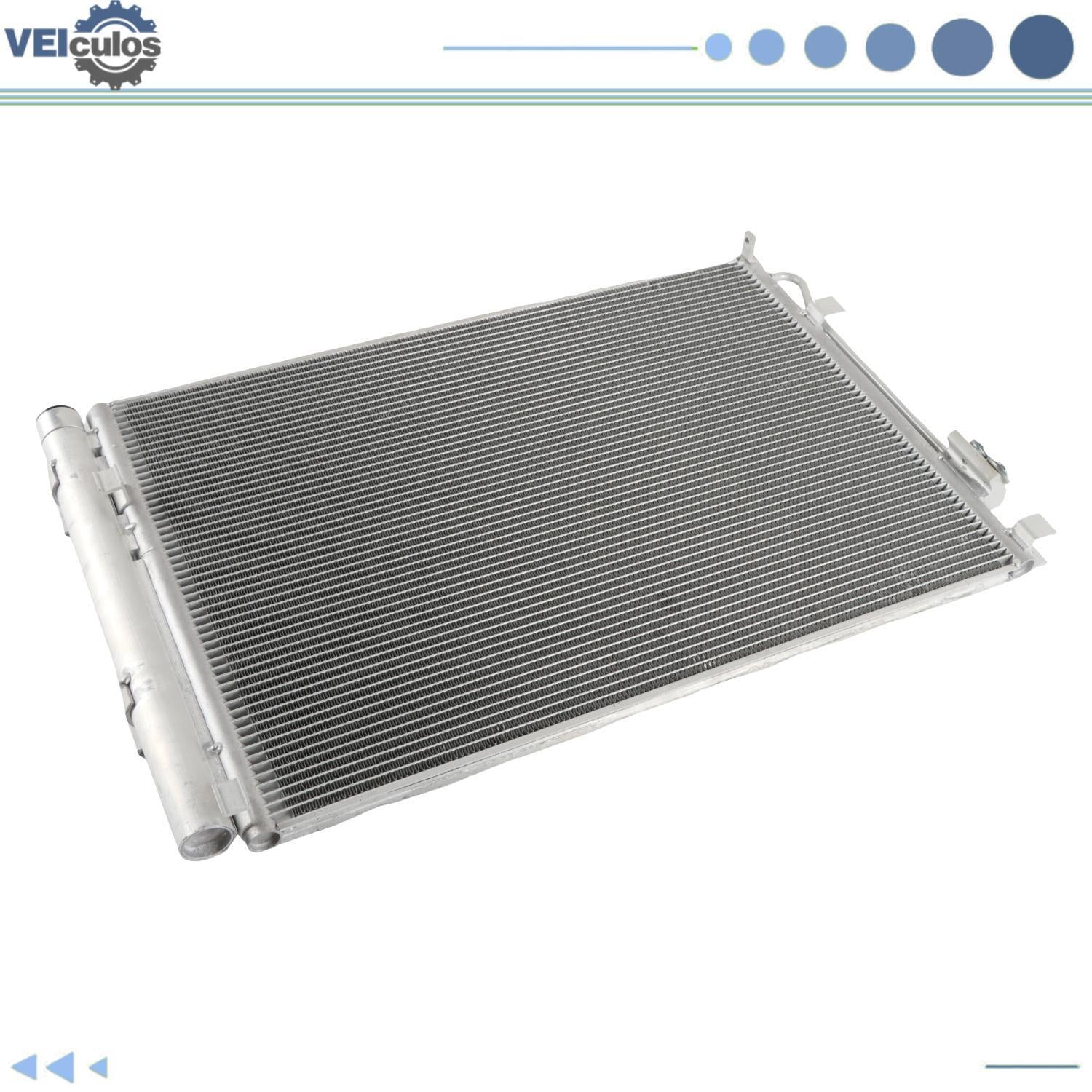 4438 AC A/C Condenser For 2012-2017 for Hyundai Accent for Kia Rio Aluminum 976061W001
