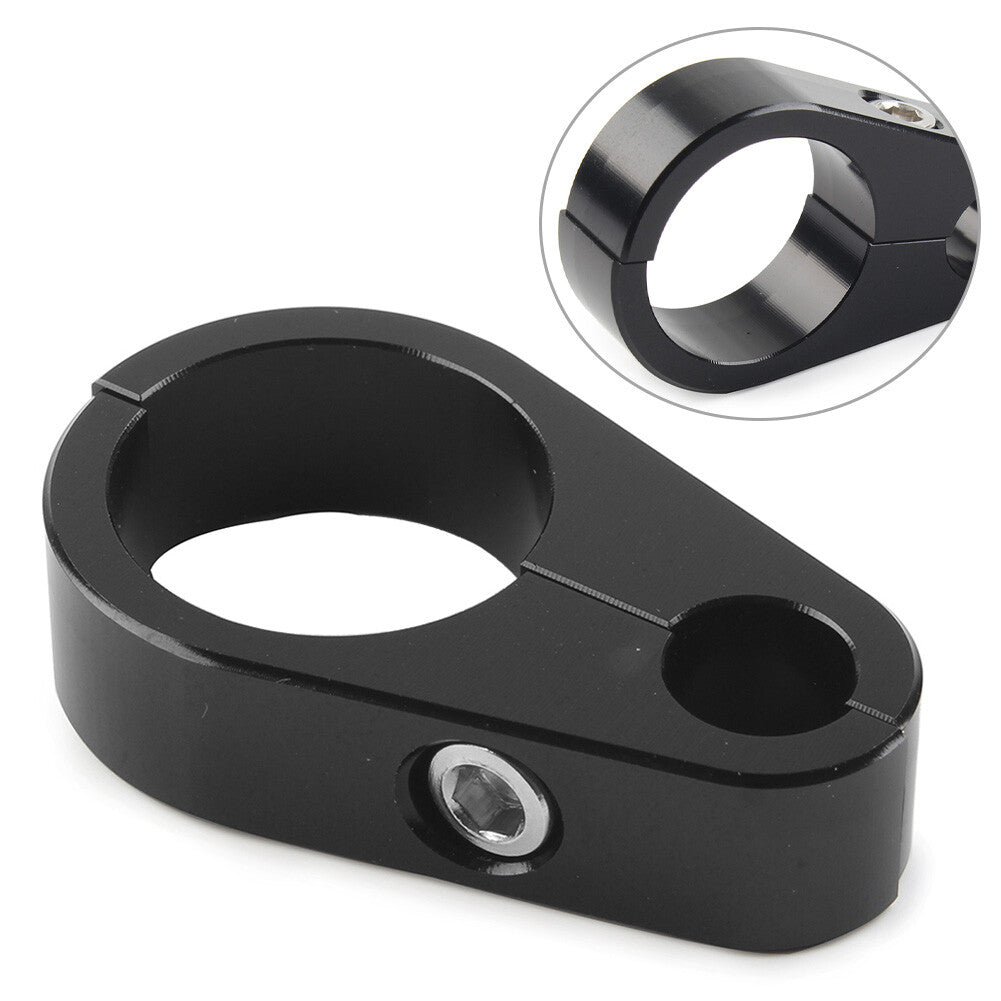 Kabelklemme f¨¹r Bremskupplungskabel f¨¹r for Harley 1 Lenker Motorrad schwarz