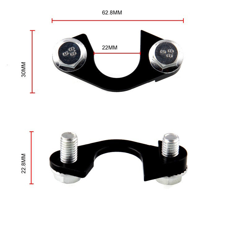 LS billet oil pump pickup belt bracket tube retainer support suitable for LS1 LS3