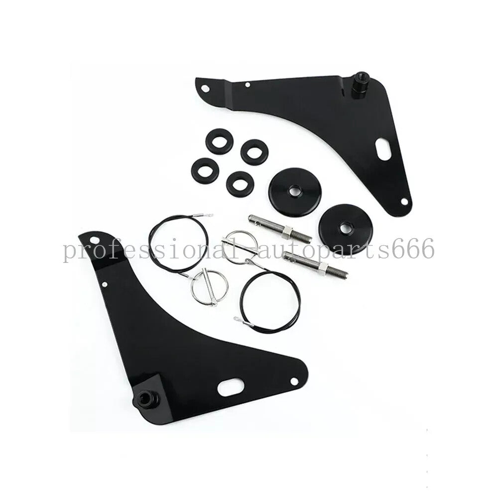 82214260AC Stainless Steel Black Cowl Pin Kit for Dodge for Challenger 2008-2023