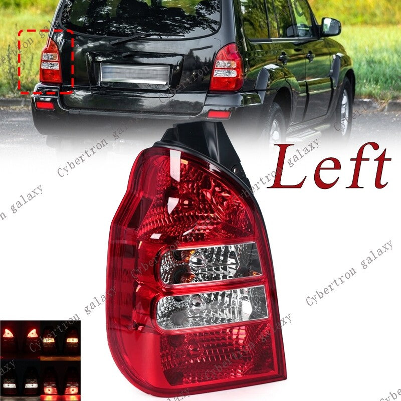The left-side taillight with rear turn signal bulb is compatible with the for Hyundai Terracan 2.4 2.9