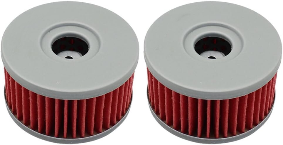 2x Oil Filter for SUZUKI DR350 1990-2000 / DR 350 OFF ROAD 1990-1998 / DR350S