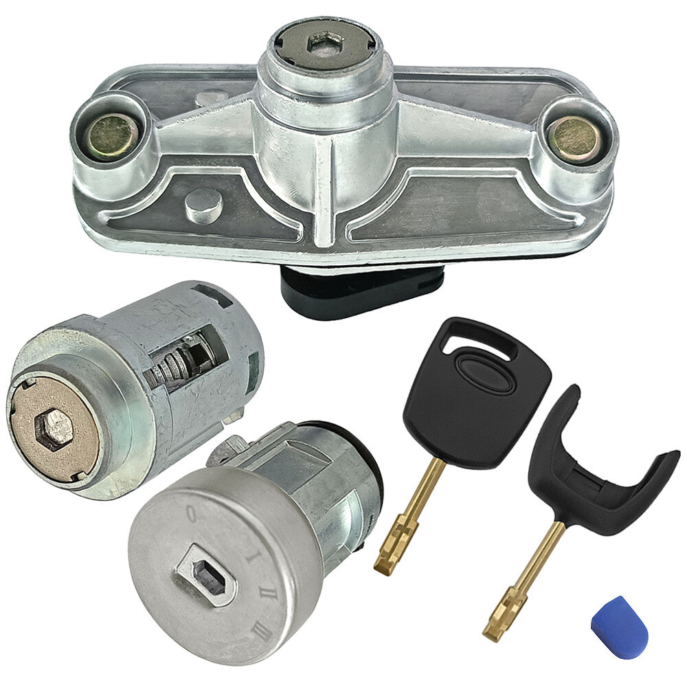 Locking Cylinder Door Lock With Key for Mondeo MK3 2000-2007 Replacement Parts