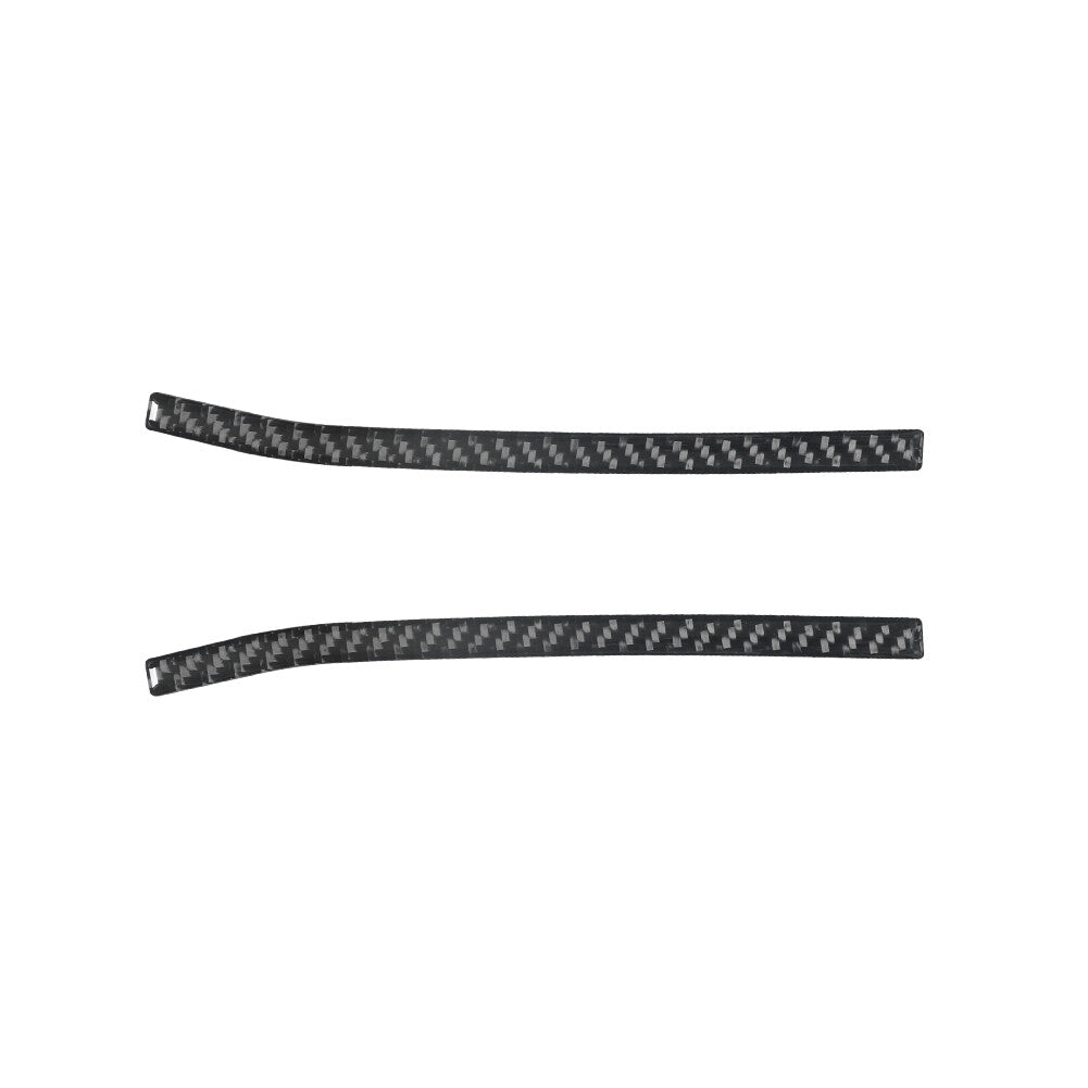 2x Carbon Fiber Dash Air Vent Strip Cover Trim For Land for Range Rover Sport 14-17