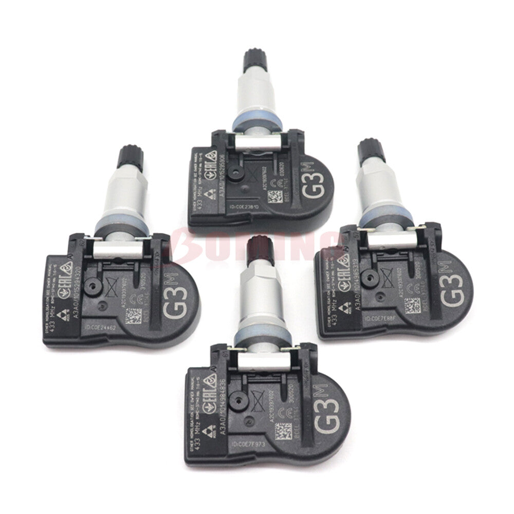 4-pack of tire pressure sensors BDEL-37140 for Mazda CX-30 2019. BDEL37140 433MHz. new.