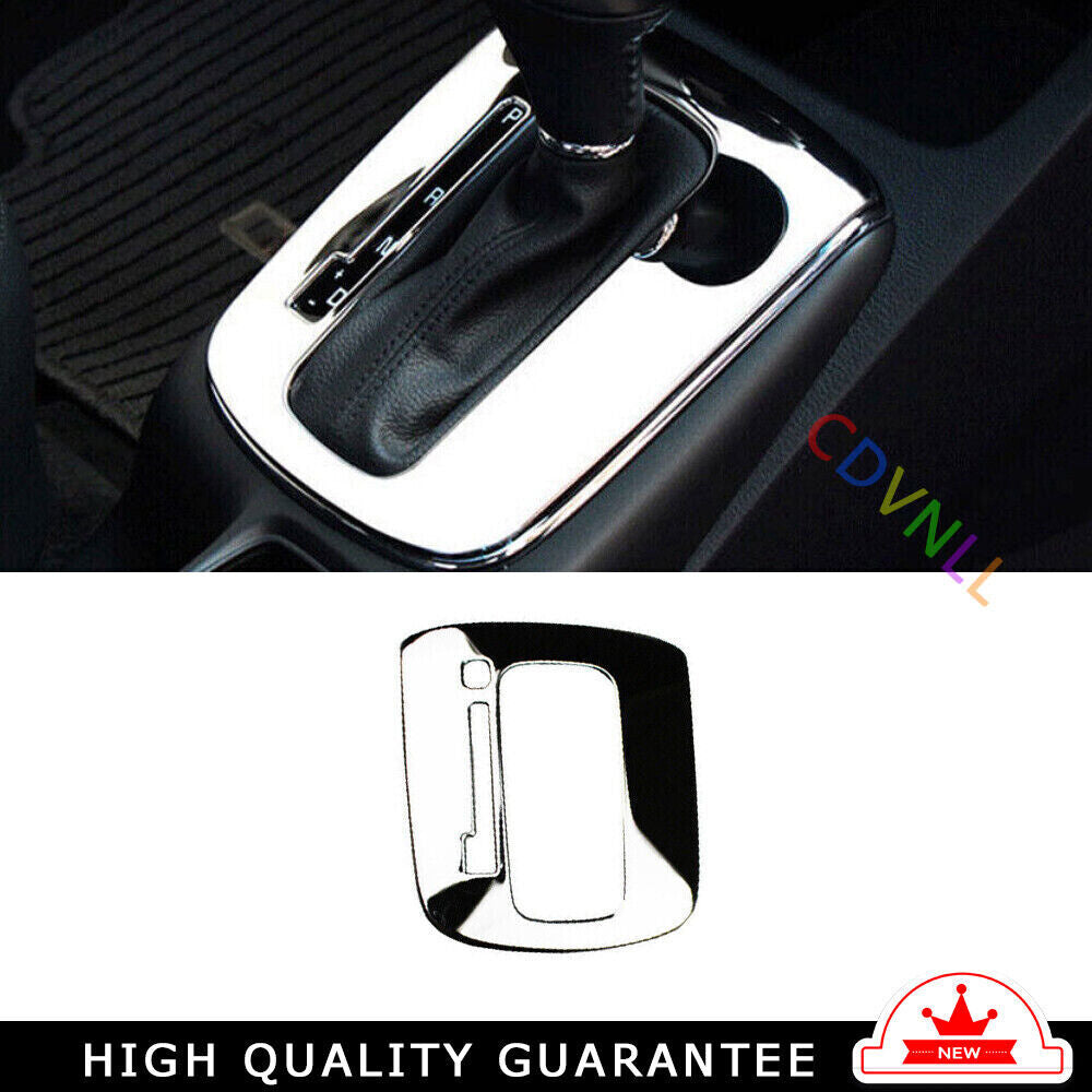 Central Console Gear Shift Cover Trim for Kia K3 Forte 17-2018 Chrome Steel