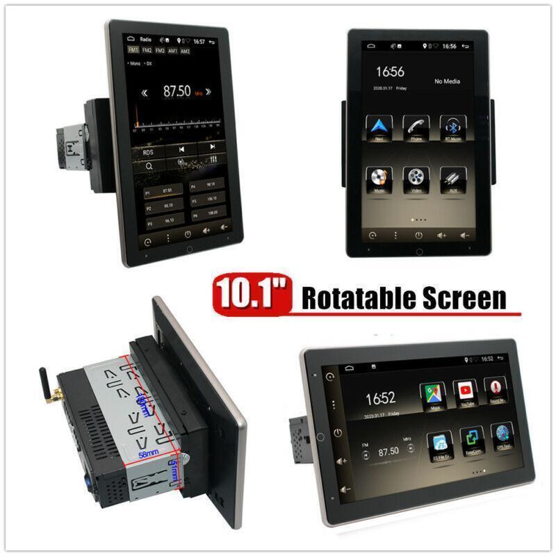 Car Radio Touch Screen Navigation Dash Kit 10.1 Bluetooth Car Stereo Head Unit