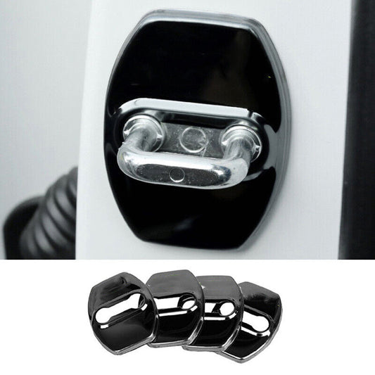 for Kia K5 2021-2023 black titanium Car Door Lock Buckle Covers Protection Trim