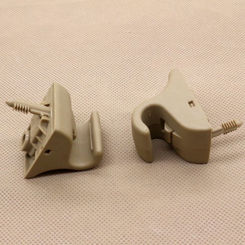 2-Pack LH  RH Side Beige Sunshade Clips 852353K000QS Suitable for Hyundai Sonata 2006-08