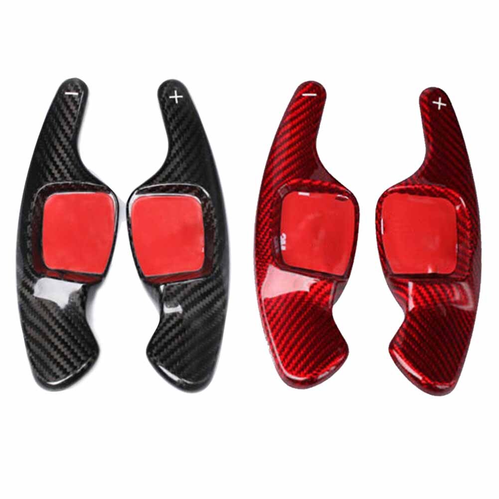 for VW for Tiguan for Golf 7 MK7 for Passat B8 Carbon Fiber Steering Wheel Shift Paddle