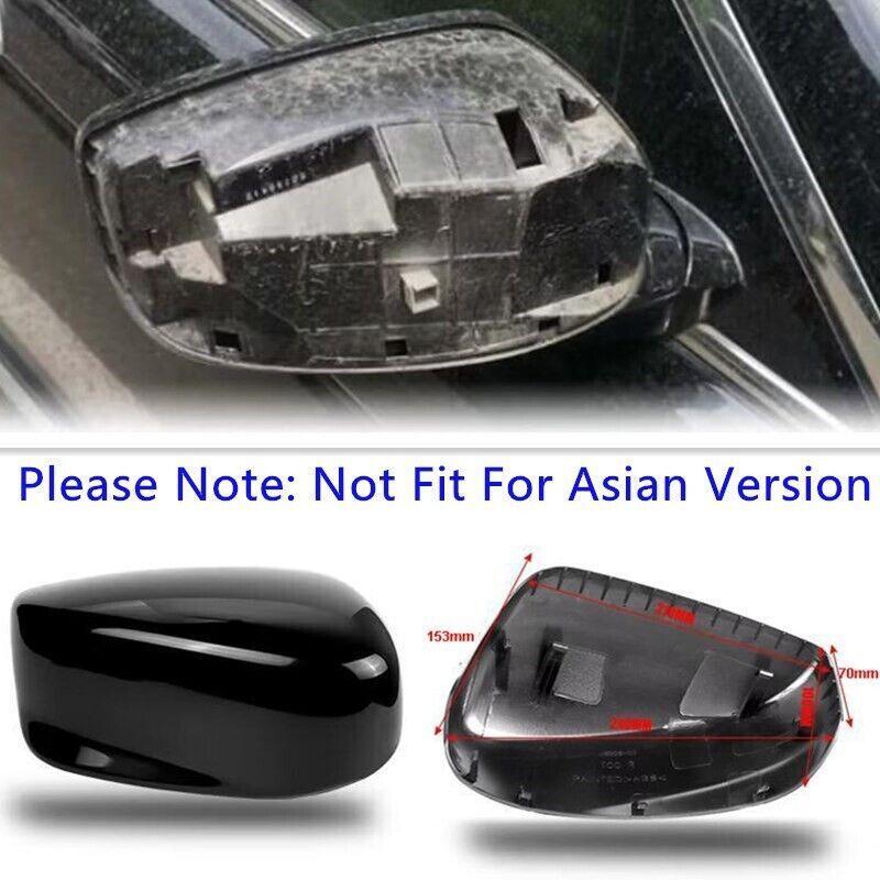 Dark silver left rearview mirror cover for Honda Accord 2008 - 2013