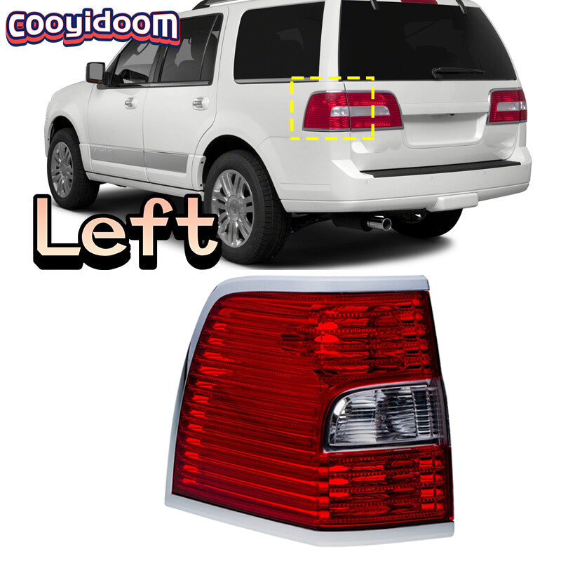 All-new Left Driver side taillights are compatible with 2007-2014 for Lincoln for Navigator models 8L7Z13405A