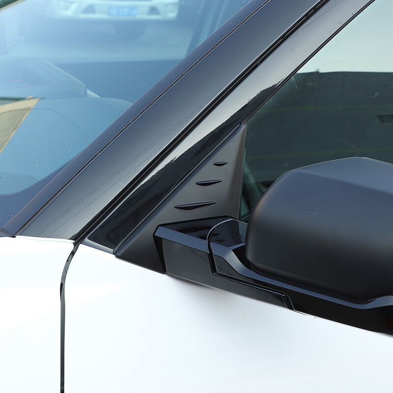 4-Piece Red ABS Door Glass Lifting Frame Cover Trim for Nissan Titan 2016-2023 USA