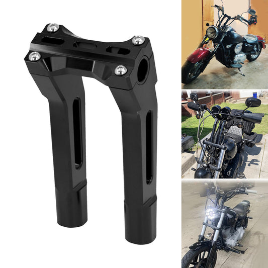 Pullback 10 Riser Clamp for Harley 1 1.25 Handlebar Softail 95-15 Dyna 96-17