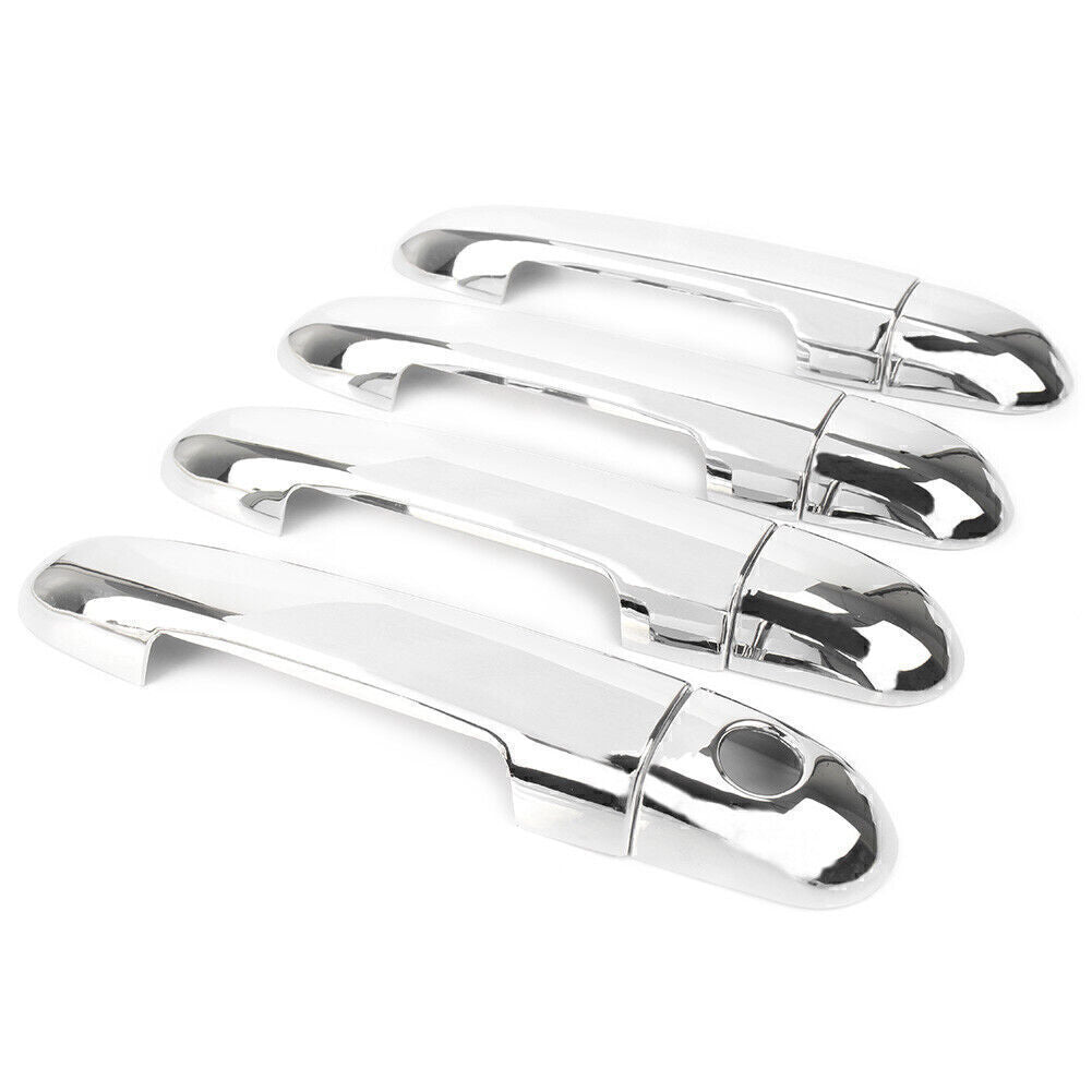 4PCS Door Handle Bar Cover Trim Chrome Fit for KIA FORTE CERATO 2010 2011 2012