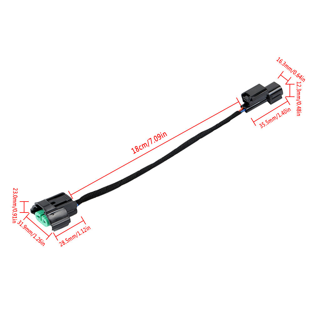 Fit for Civic 2016-2018 FK7 FK8 Halogen To LED Conversion Kit Fog Lamp