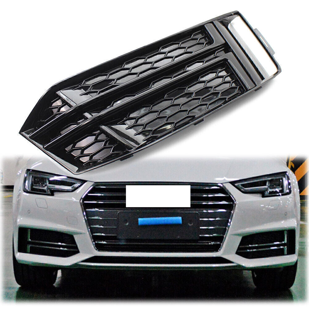 Front Bumper Lower Grille Grill Right Side for AUDI S4 A4 B9 2017 2018