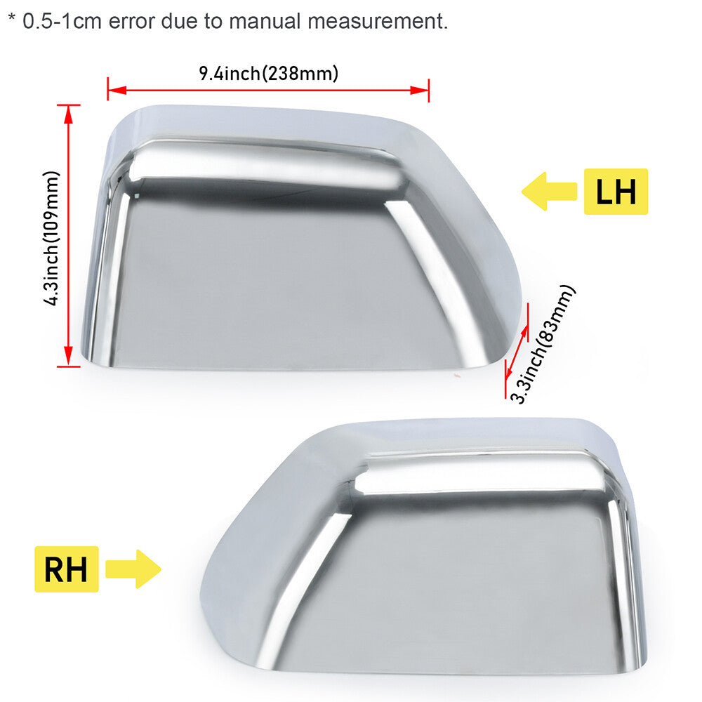 For 2017-2023 for Ford F250 F350 Left+Right View-Mirror Cover Cap Trim HC3Z17D743CA