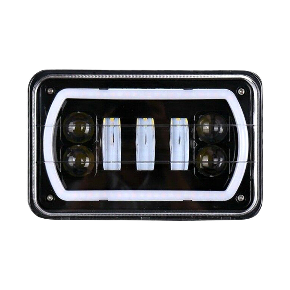 LED Headlamp Hi-Lo Beam DRL Turn Single Lamp Fits for Mustang Seville Camaro