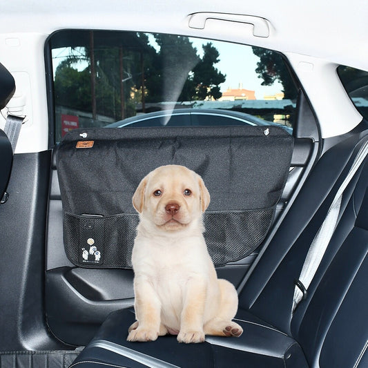 1x Car Right Door Protector Waterproof Scratchproof Nonslip Door Cover w/Pocket