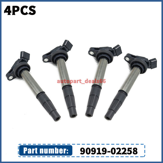 4 brand new Ignition Coil 673-1310 for Toyota for Corolla Mattix Prius 90919-02258 (USA)
