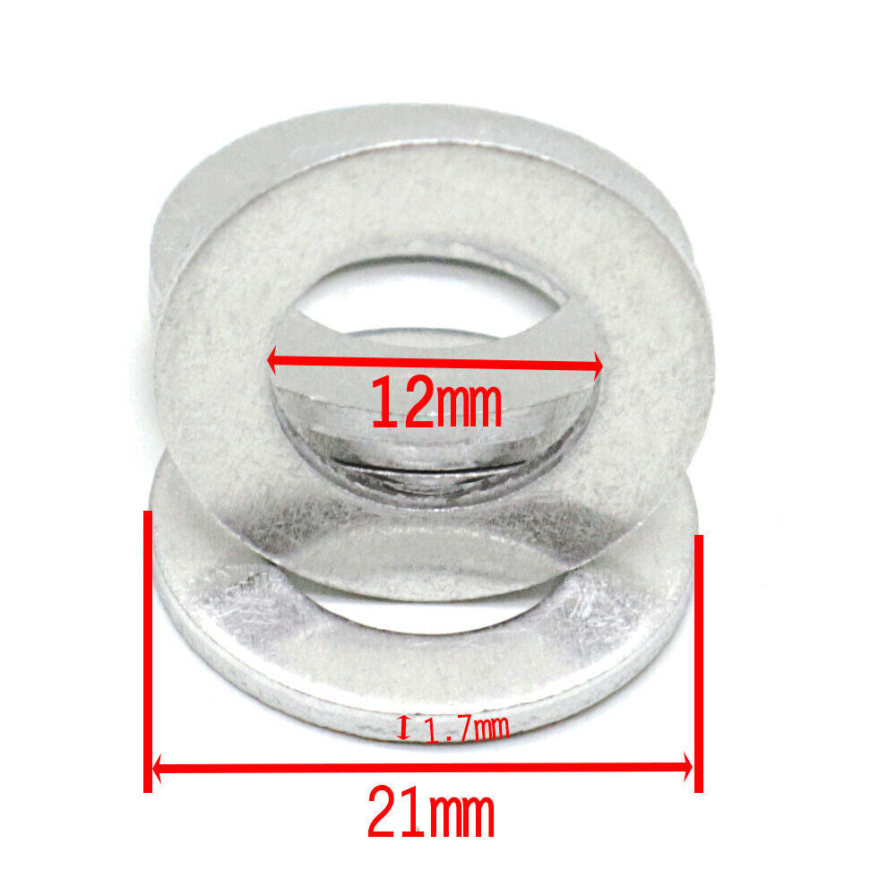 40PCS Oil Drain Sump Plug Washers Gasket 90430-12031 New for Toyota for Camry for Lexus