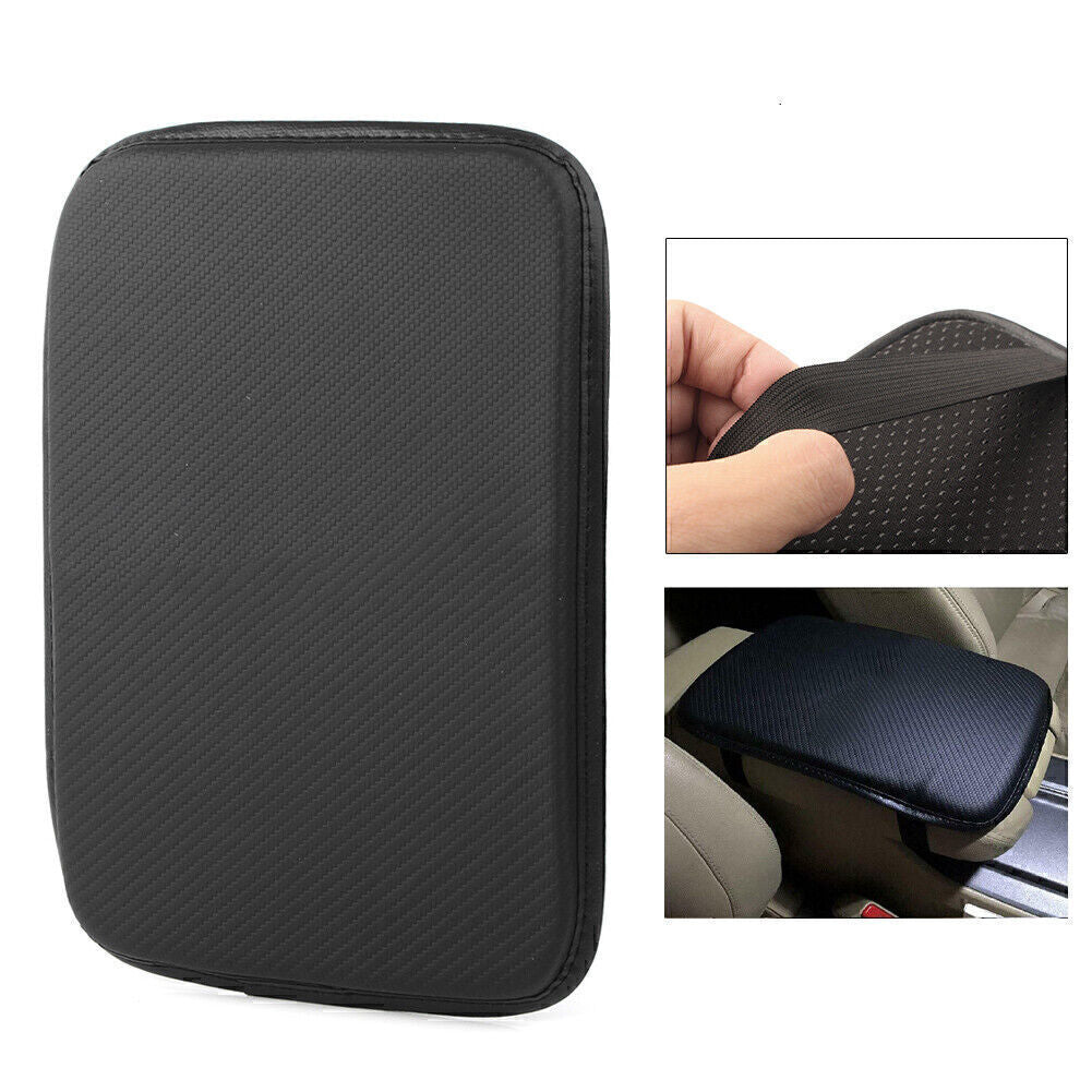 Fit Junction Produce Autp Carbon Fiber Center Console Armrest Cushion Mat Cover
