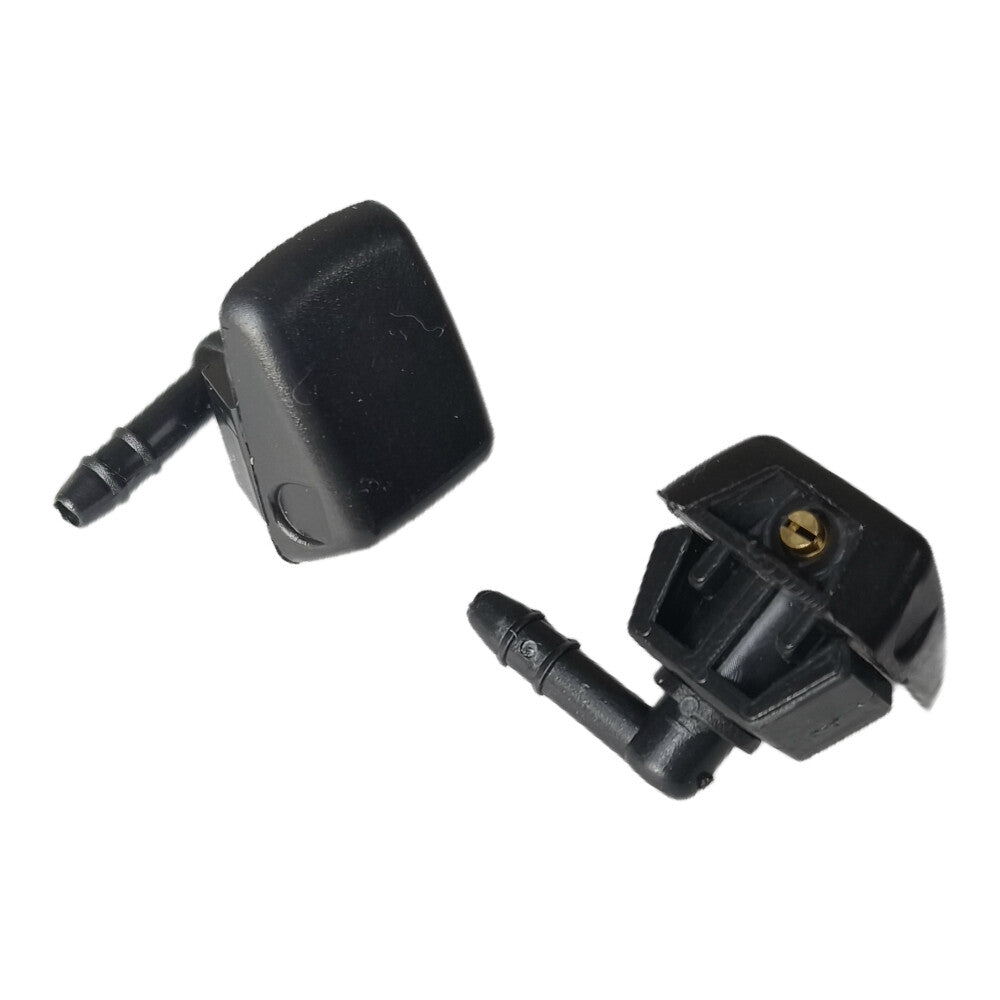 2Pcs Front Windshield Wiper Washer Jet Nozzle Fits For Panda Punto Doblo Ducato