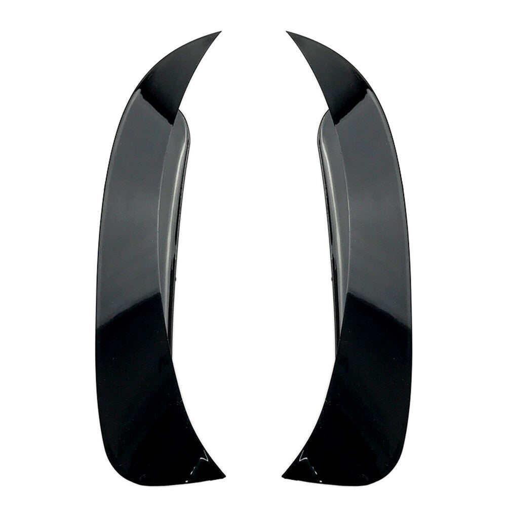 Rear Bumper Splitter Canard Air Vent Trim Fit for Benz GLA-Class X156 2013-20 Black