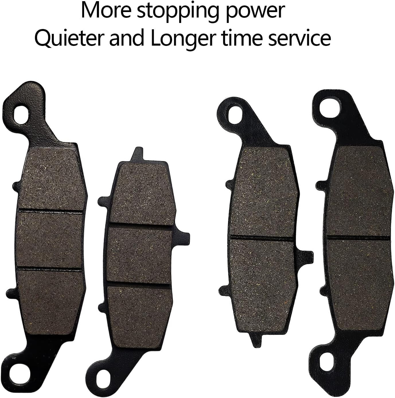 Front and Rear Brake Pads for Suzuki 650 DL650 VStrom 2004-2020 DL1000 1000