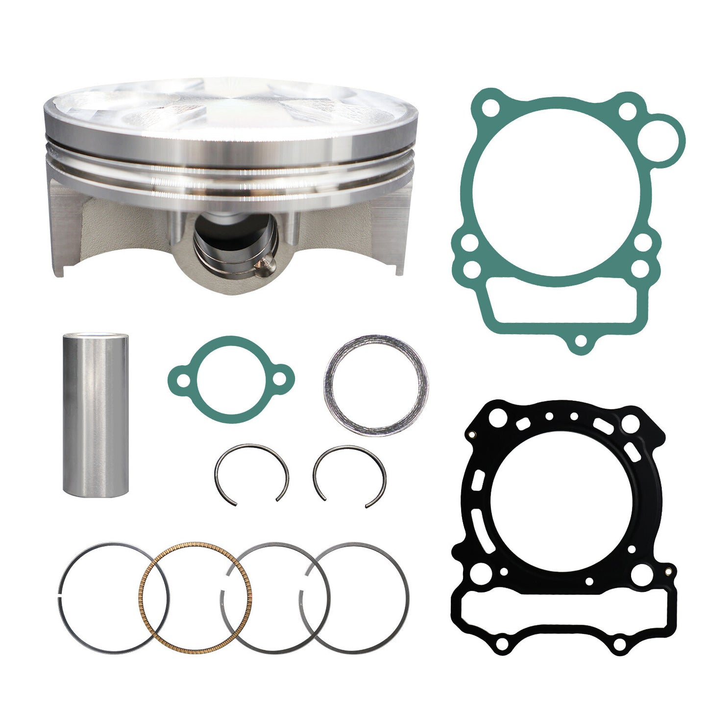Piston Rings Pin Clips Kit for Yamaha YZ250F WR250F 2001-2013 5XC-11311-20-00