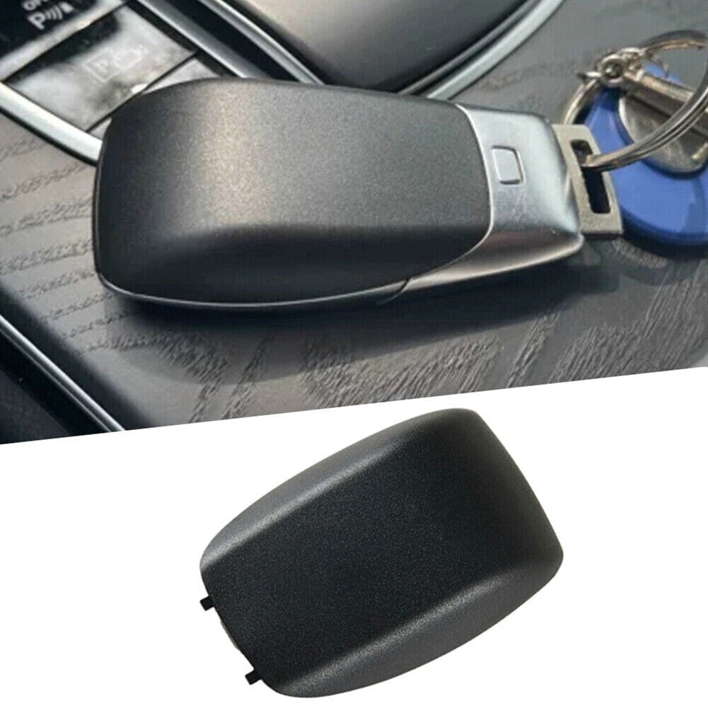 1x Matte Black for Smart Key Case Cover Rear Cover for Mercedes-Benz C E S Class